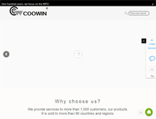 Tablet Screenshot of coowingroup.com